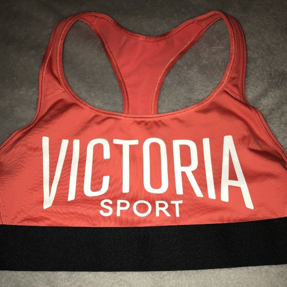 Victoria Secret Pink Racerback Sports Bra Small